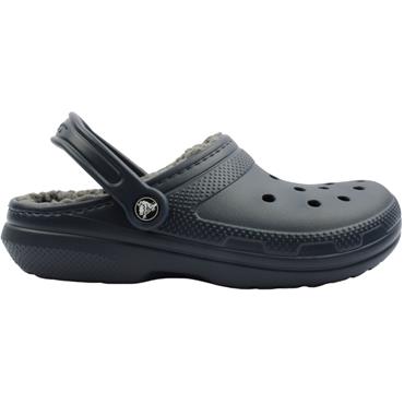 CROCS 203591 459 UNISEX LINED CLOG - NAVY GREY